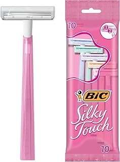 BIC Twin Select Silky Touch Twin Blade Shaver, Women, 10-Count