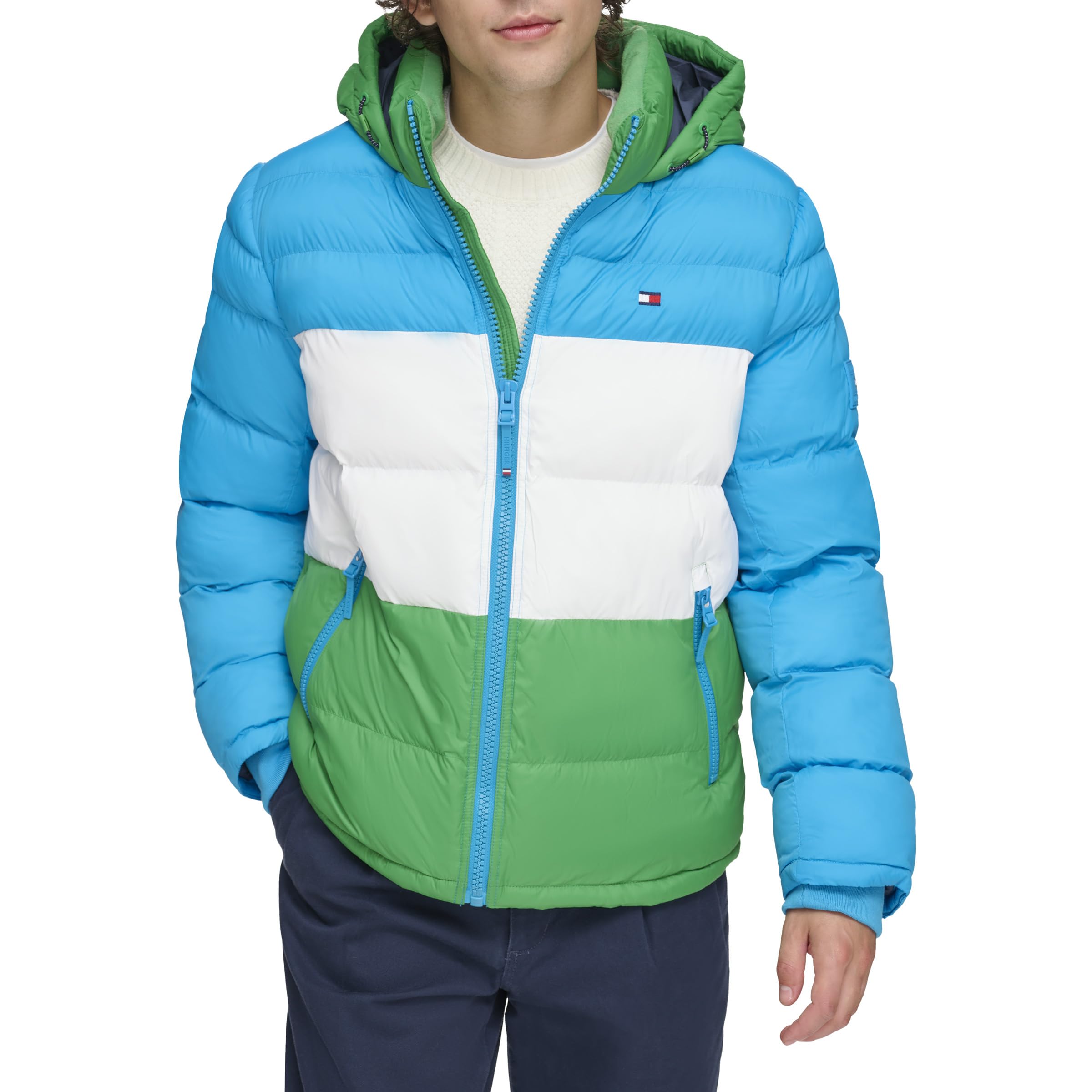 Tommy Hilfiger Mens Quilted Puffer Jacket