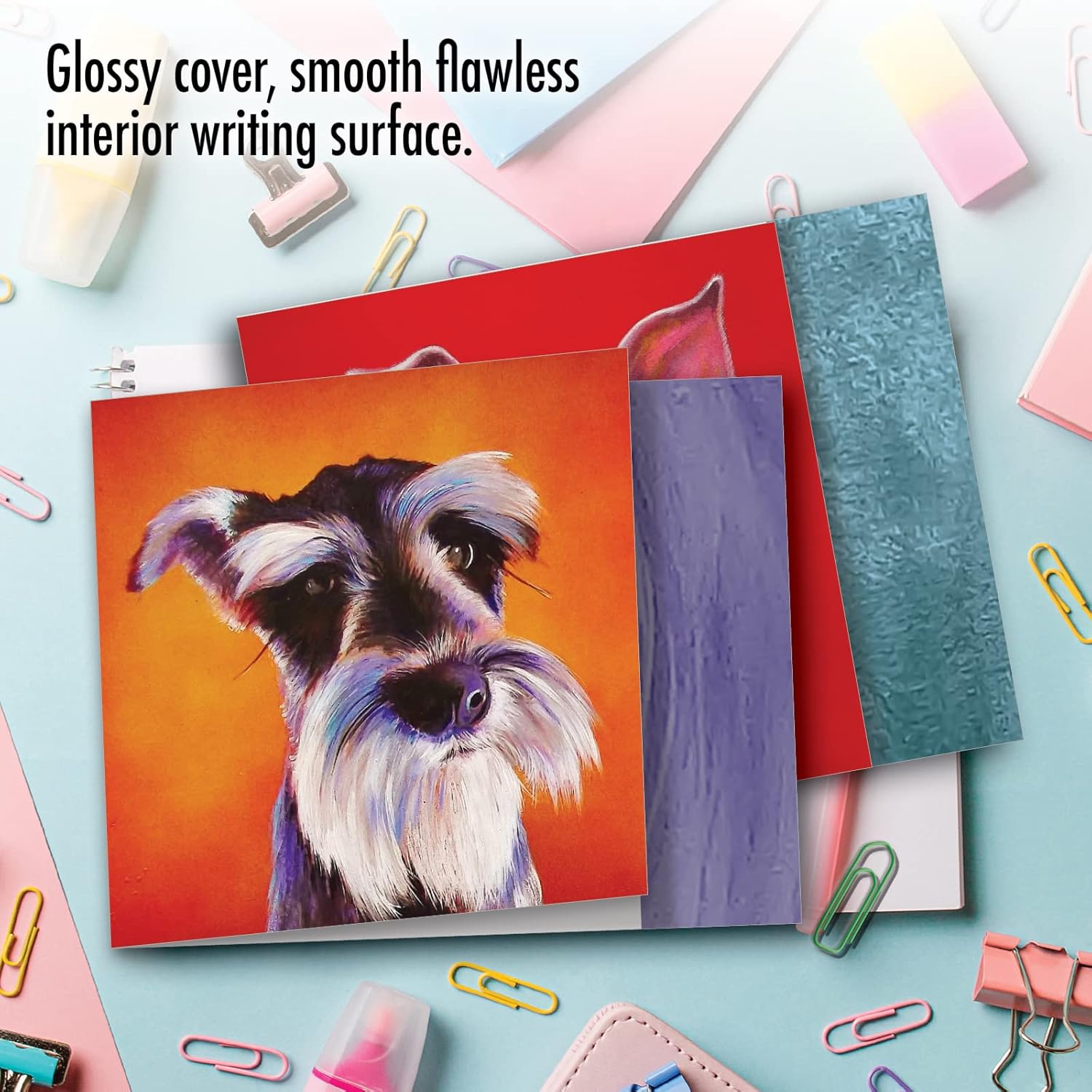 The Best Card Company - 10 Adorable Note Cards Blank (4 x 5.12 Inch) - Wildlife and Animal, Assorted Boxed Set - Animal Magnetism AMQ6218OCB-B1x10 - Image 5