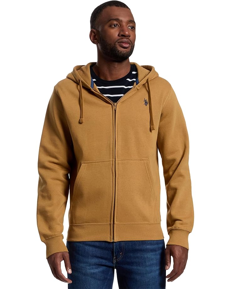U.S. POLO ASSN. Long Sleeve Full Zip Hoodie - Main View
