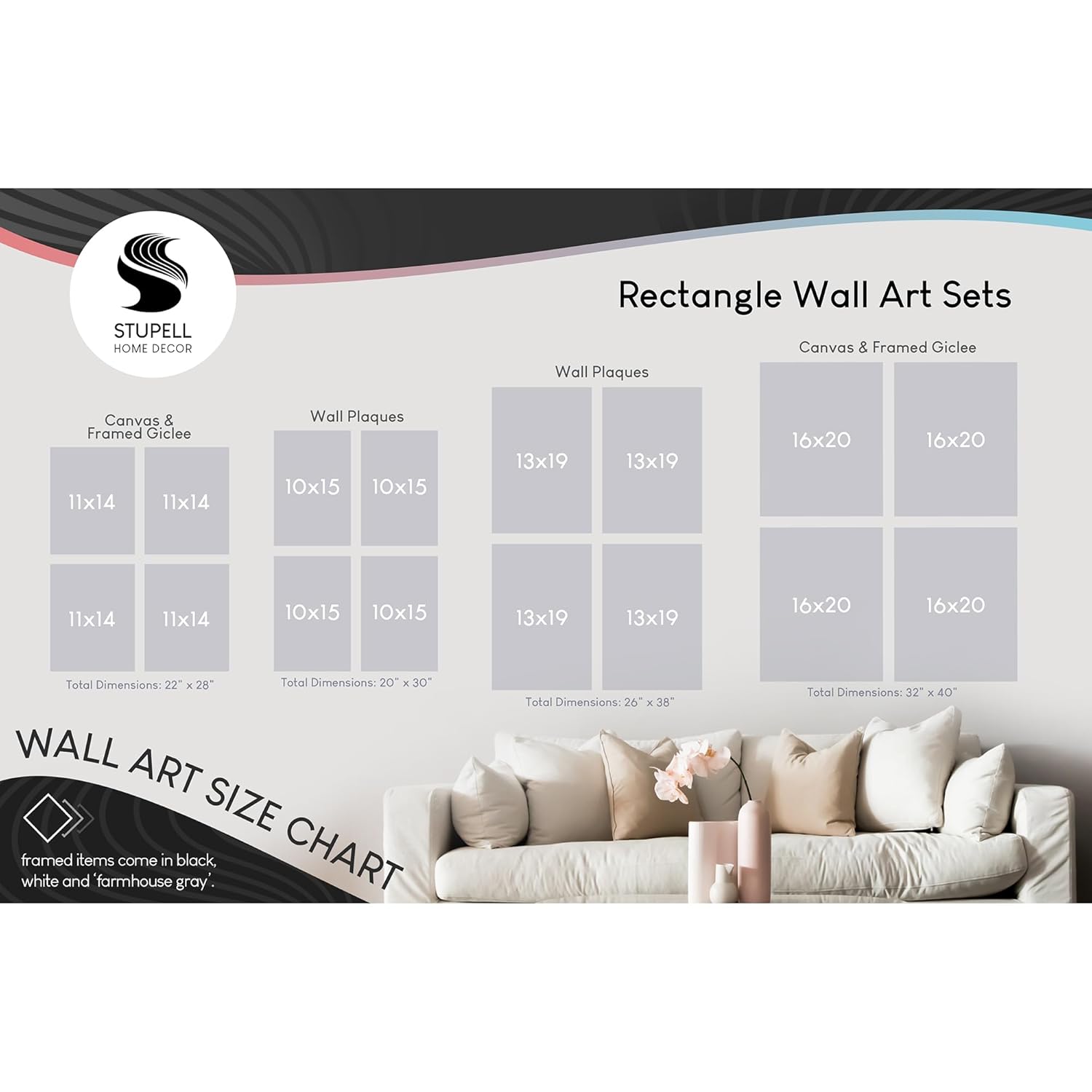 Stupell Industries Woodland Critters with Cat Eye Glasses 4pc Wall Plaque Art Set, 10 x 0.5 x 15, Proudly Made in USA