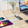 Recessed Power Strip, Desk Power Socket with USB C PD 20W, Recessed Power Socket with Extension Lead, Desk Clamp Power Strip 2 Outlets with 2m Cable, DeskSocket for Home Office(Black)