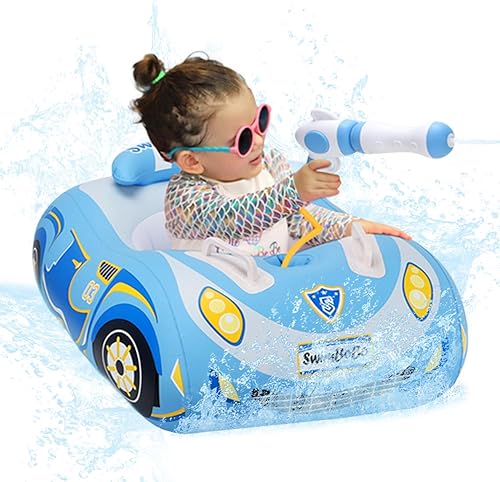 Flotador de piscina para bebé, flotadores 3D para niños pequeños de 1 a 2 años, flotadores de piscina para bebés de 6 a 12 meses, flotadores de
