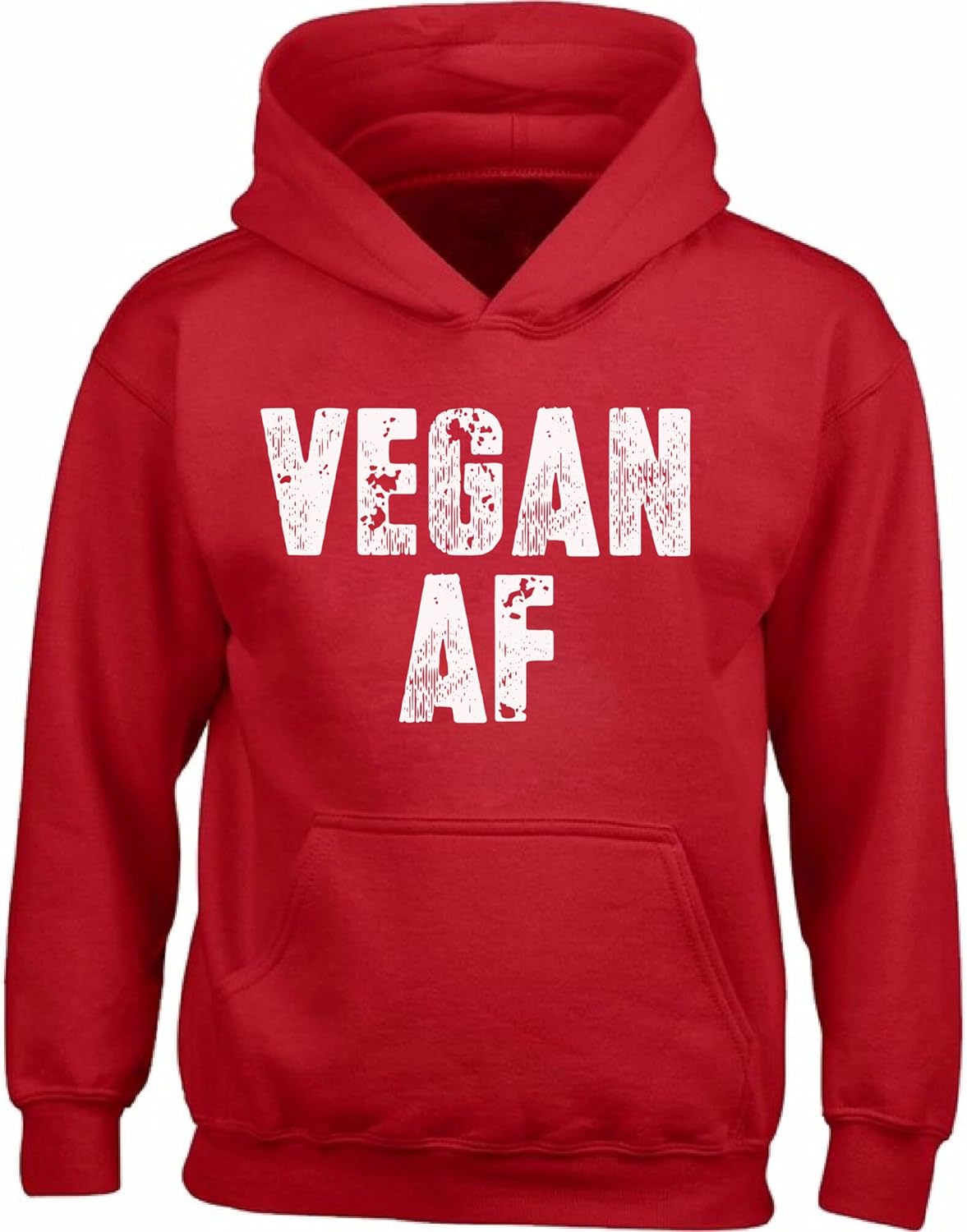 Vizor Unisex Vegan AF Hoodie Sweatshirt Support Vegans Lifestyle