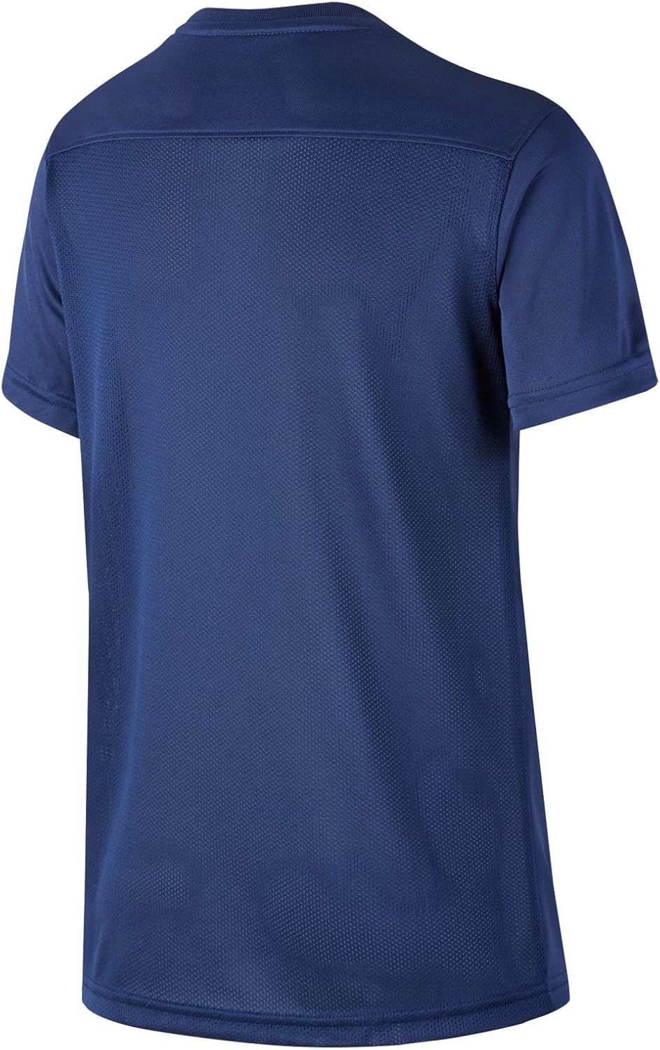 Nike Dri-FIT Park 7 Older Kids' Football Shirt Size - X-Small Midnight Navy/White
