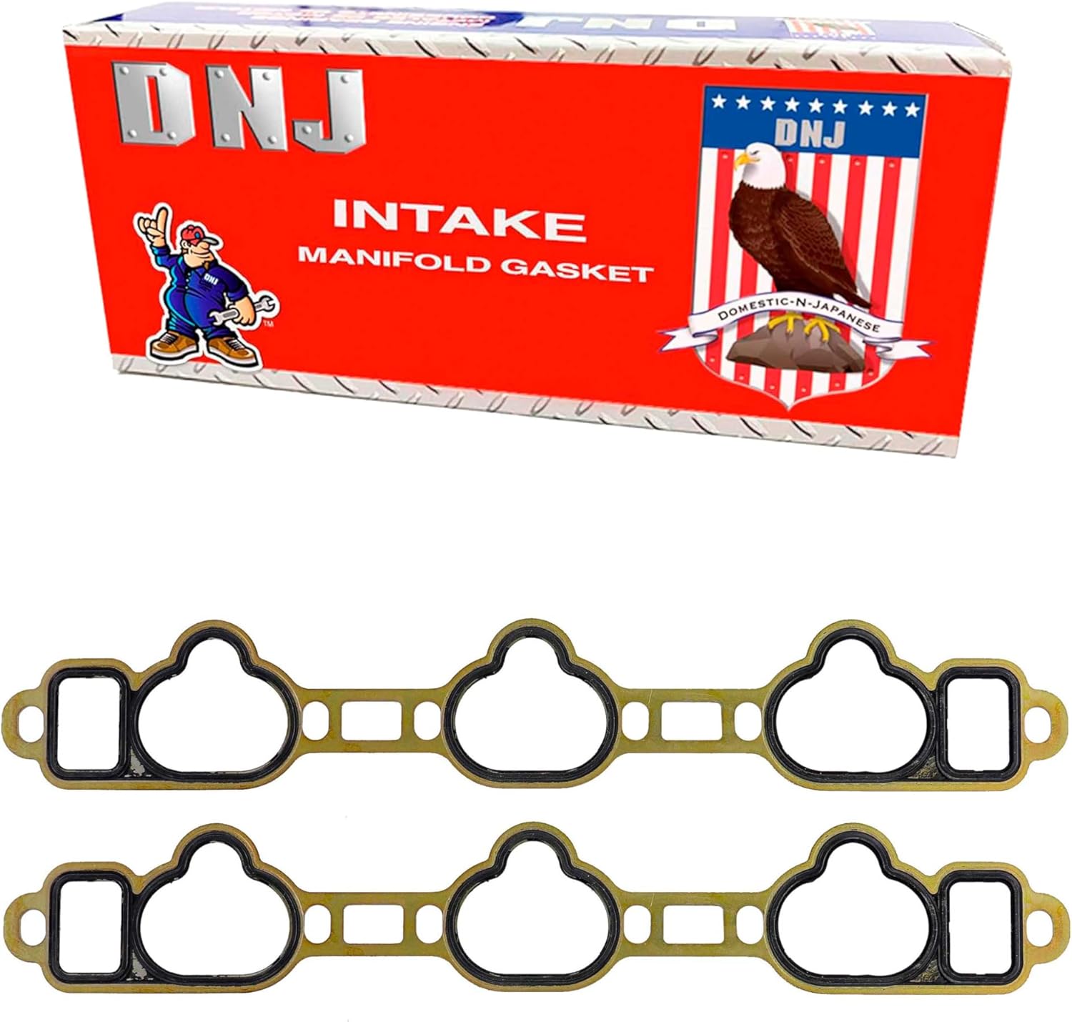 DNJ IG619 Intake Manifold Gasket Set for 1992-1994 Nissan Maxima 3.0L V6 24V DOHC 2960cc