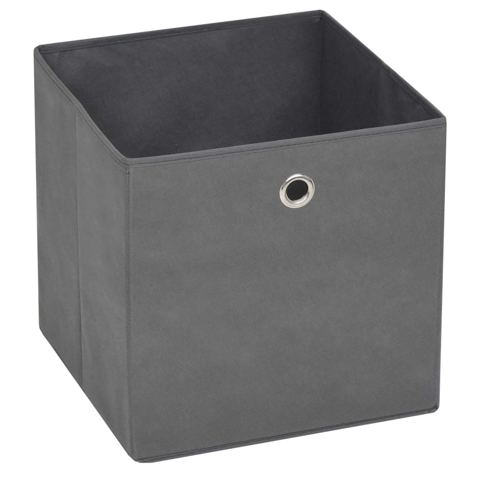 ZEYUAN Aufbewahrungsboxen 10 STK Spielzeugkiste, Aufbewahrungskiste, Kleideraufbewahrung, Kleideraufbewahrung & Organisation, Vliesstoff 28x28x28 cm Grau
