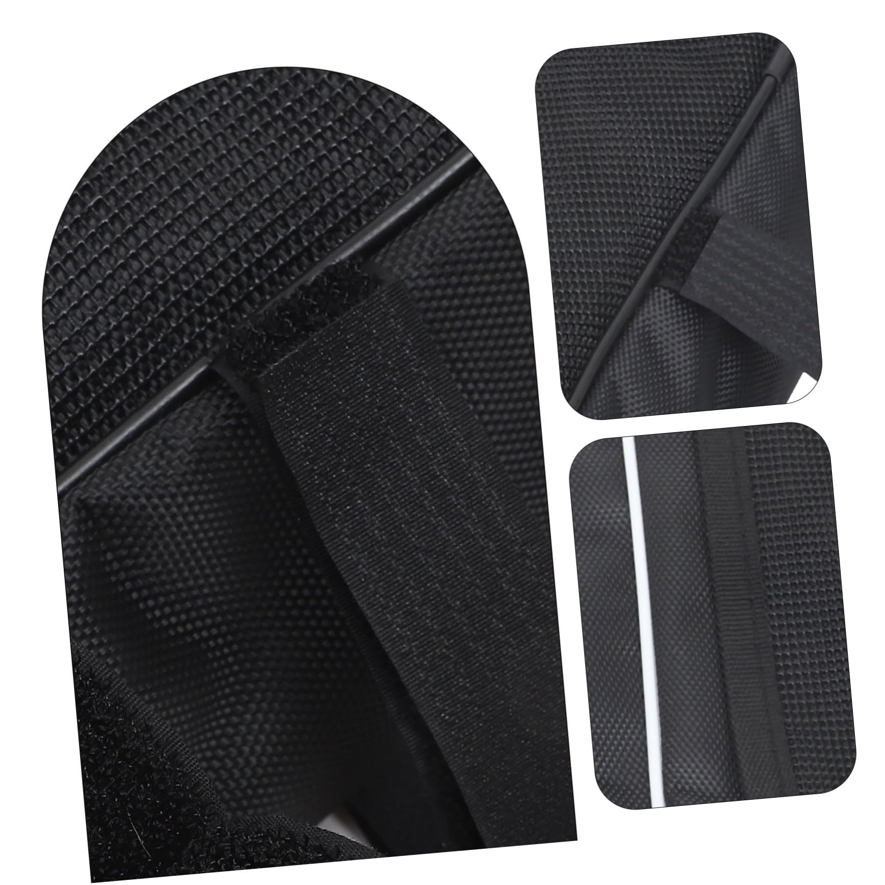 Borsa Triangolare da Telaio Bici 693, Capienza Grande, Nero | Tessuto Oxford, Facile da Installare, Resistente All'usura, Adatta per Campeggio ed Escursionismo