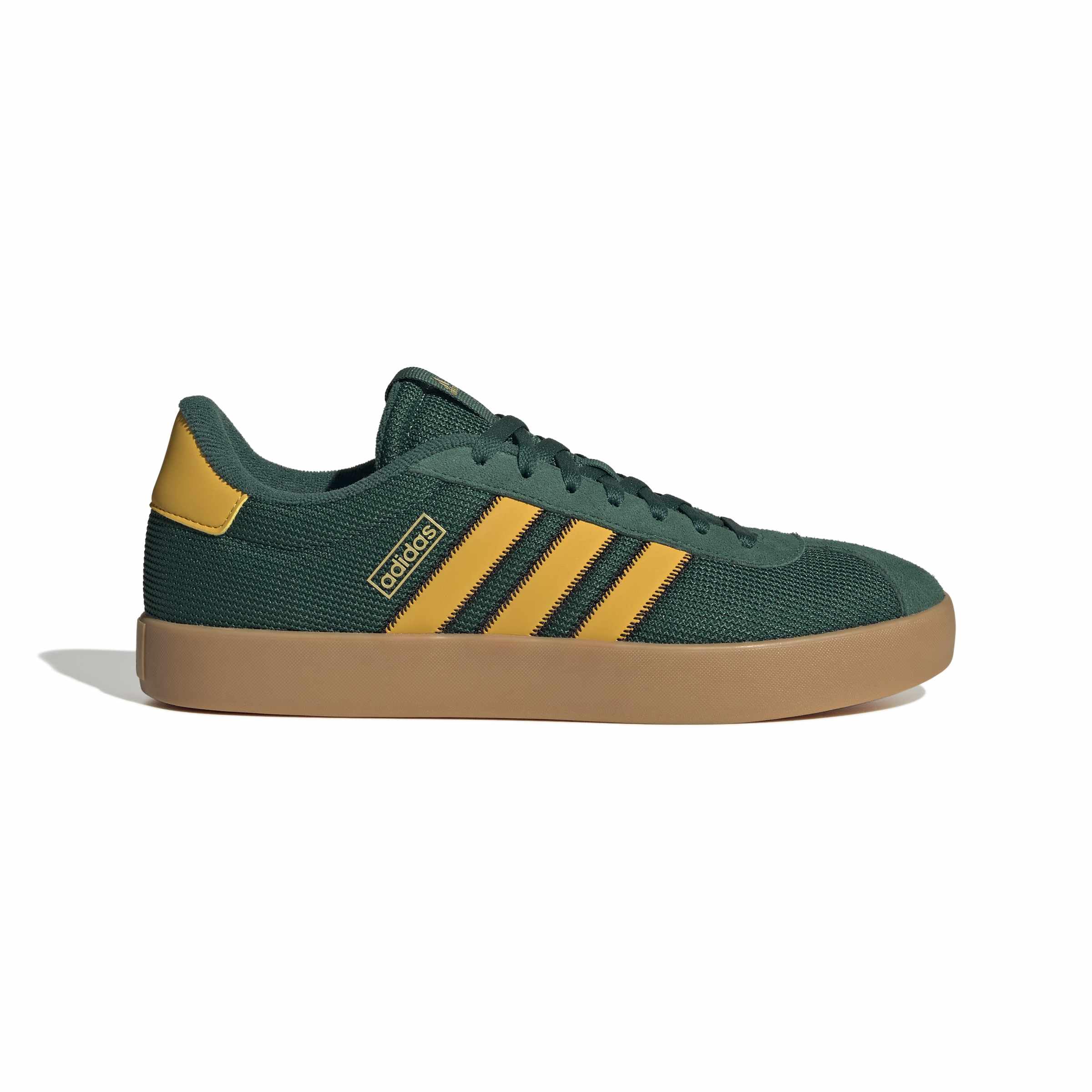 adidas Hombre VL Court 3.0 Shoes, Collegiate Green/preloved Yellow/Gold Met., 44 EU