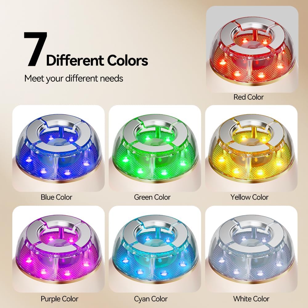 7 Color Neck Face Massager, Facial Massager with Suction Function, Face Sculpting Tool with 3 Intensity Level, Multifunctional Facial Tool for Home Use - Image 3