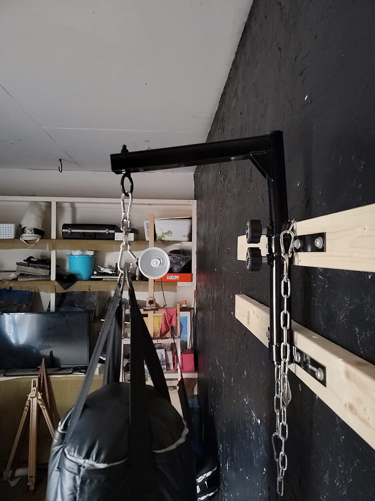 8/mo Finance Yes4All Wall Mount Heavy Bag Hanger Heavy Duty