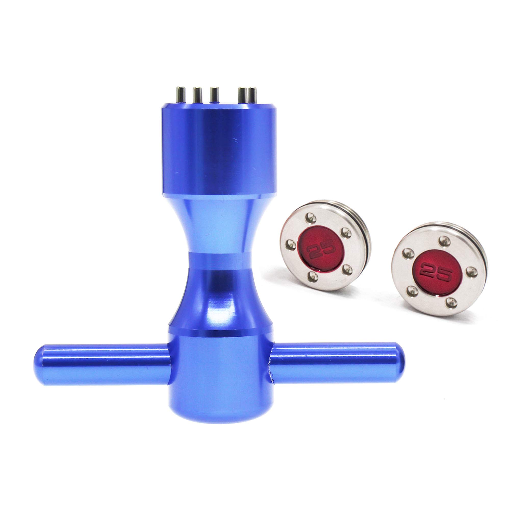 HISTAR 2 pesi da golf personalizzati da 25 g + chiave blu per putter Titleist Scotty Cameron