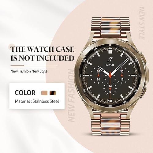 Miniatura 4 de ORIbox Correas de reloj de 0.866 pulgadas compatibles con correas de reloj, Samsung Galaxy Watch 1.811 in, Galaxy Watch 3 correas de 1.772 pulgadas,