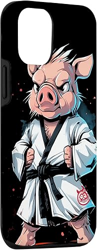 Miniatura 6 de iPhone 12 mini Karate Pig Taekwondo Martial Arts Fighter Case