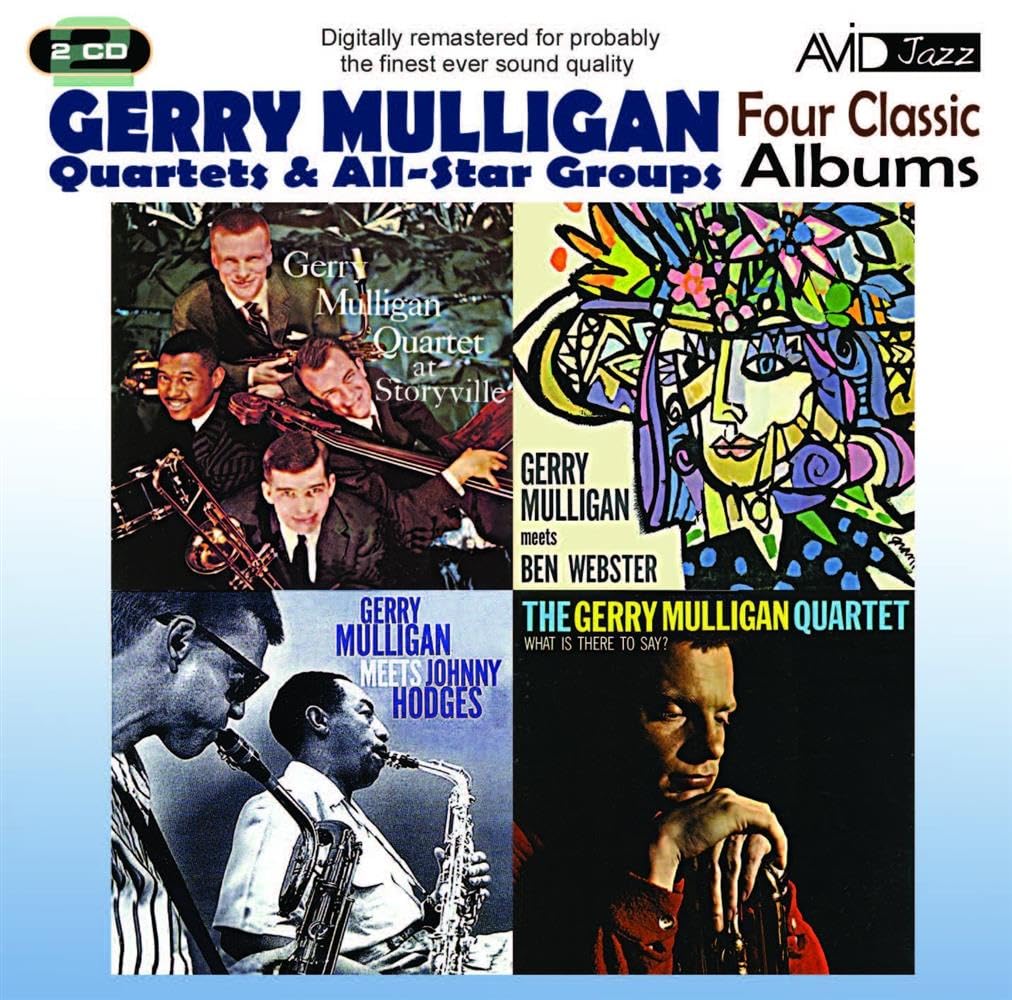 Gerry Mulligan - Four Classic Albums (Avid Jazz) 2CD Album