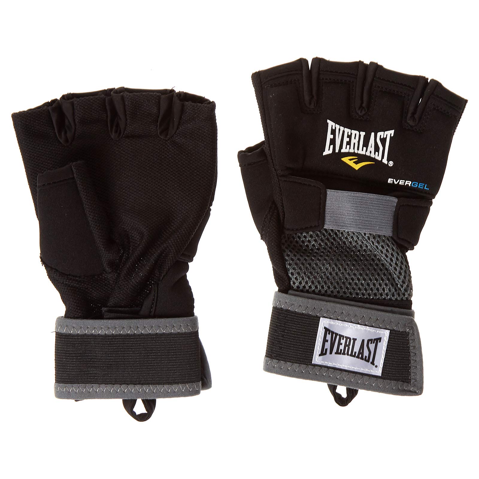 Everlast EVER-4355BXL Evergel Hand Wraps Gloves, Black