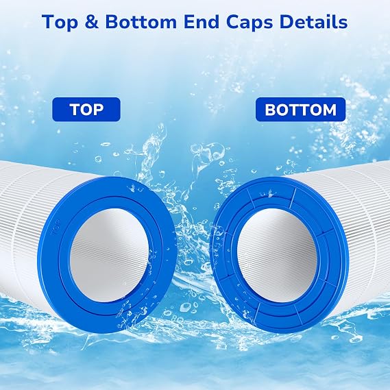 Fil-fresh CC150 Pool Filter Cartridges Compatible with Pentair Clean & Clear 150, Replacement for Pleatco PAP150, Pentair R173216, Unicel C-9415, 150 sq.ft