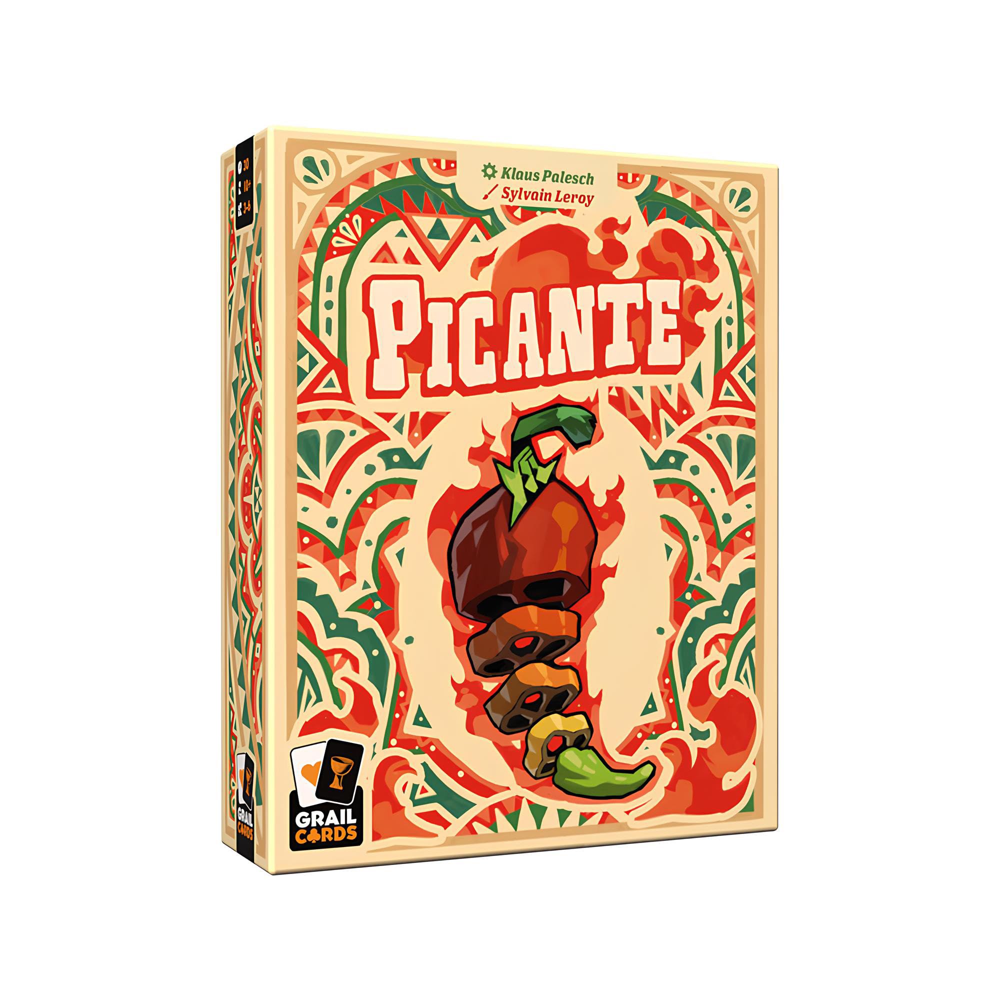 Picante – Jeu de Cartes d’Ambiance – Français/English – 3 à 6 Joueurs – Dès 10 Ans – ~30 Min