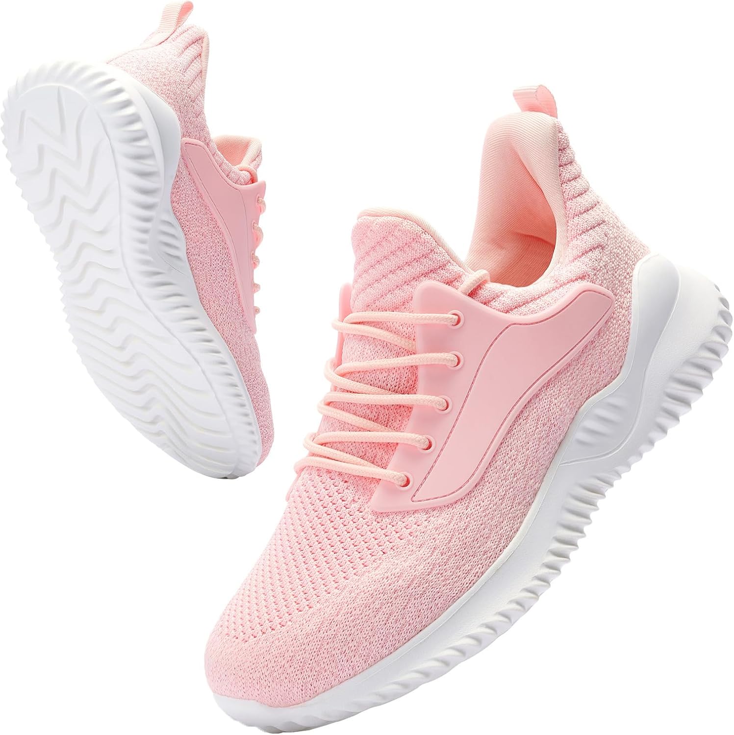 Womens Tennis Shoes Walking Sneakers - Memory Foam Running Slip On Gym Athletic Workout Nursing Comfort Work Shoe Lightweight