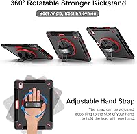 Vista 3 de Funda para iPad (A16) de 11ª/10ª generación: Funda protectora para iPad de 11ª generación de 11 pulgadas 2025 y 10ª generación de 10.9 pulgadas 2022