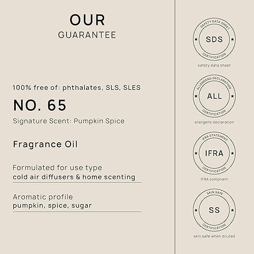 Miniatura 3 de VINEVIDA Aceite aromático de especias de calabaza para difusores de aire frío, 16 onzas líquidas, aceites esenciales para recarga de aceite difusor