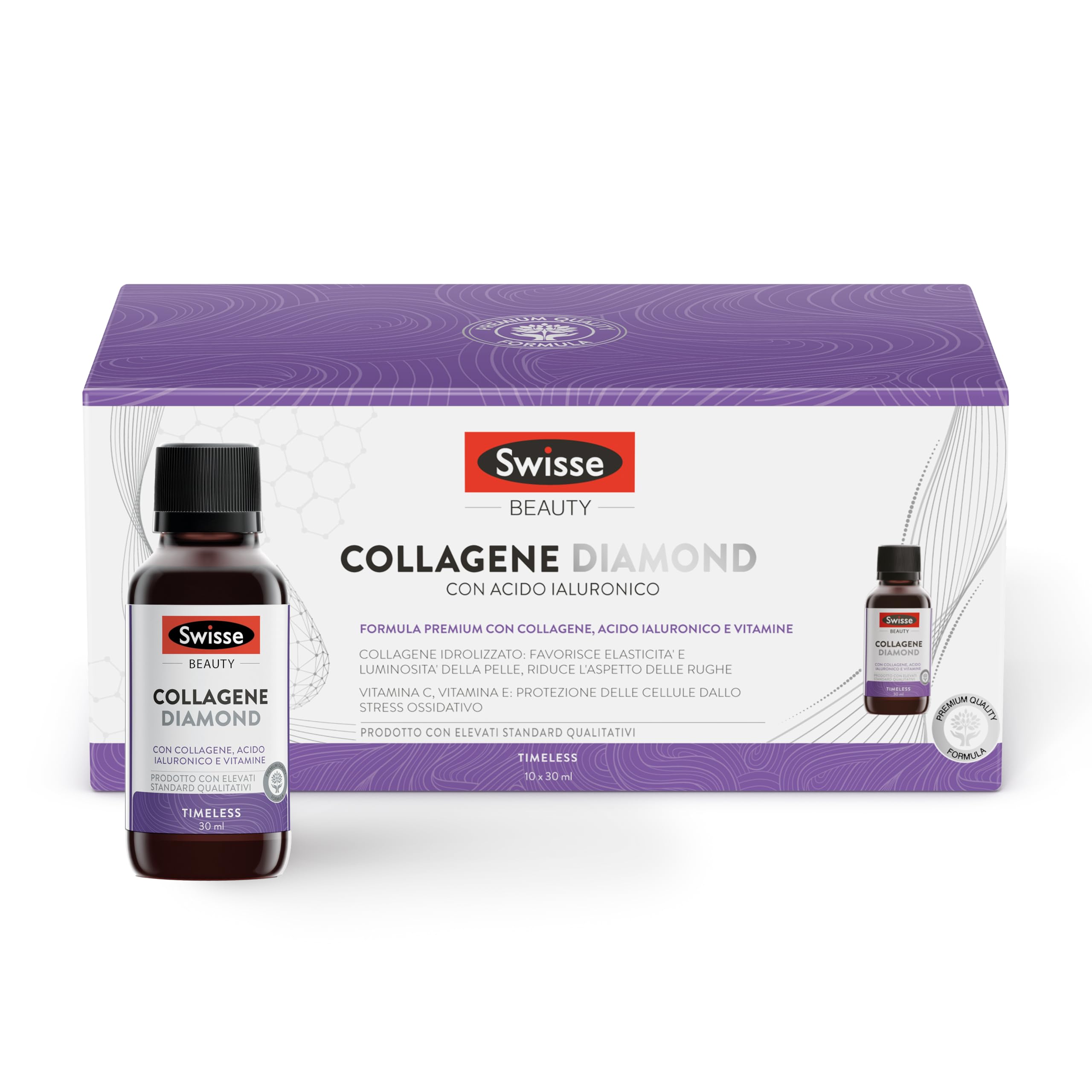 Swisse OLD Collagen Diamond, 10x30ml Made in Italy