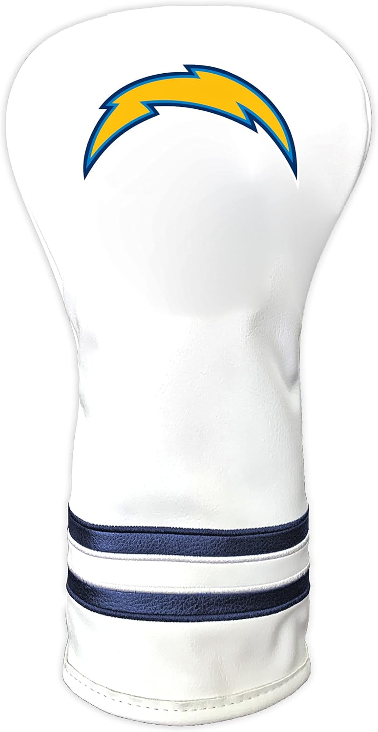 Team Golf NFL Adult-Unisex White Vintage Driver Head Cover