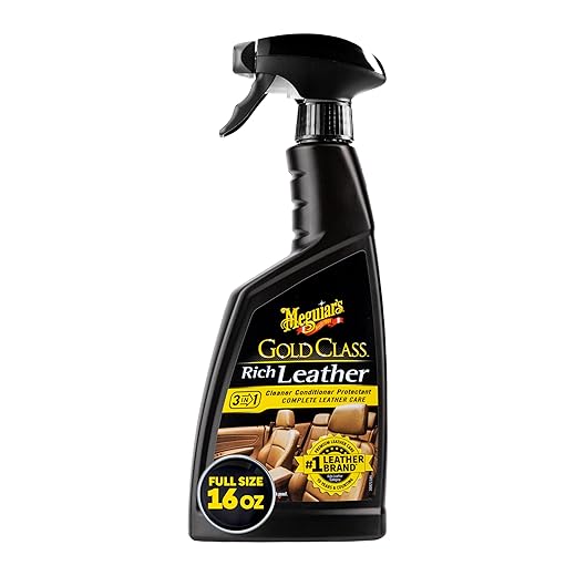Meguiar's Gold Class 3-in-1 Leather Cleaner and Conditioner Spray