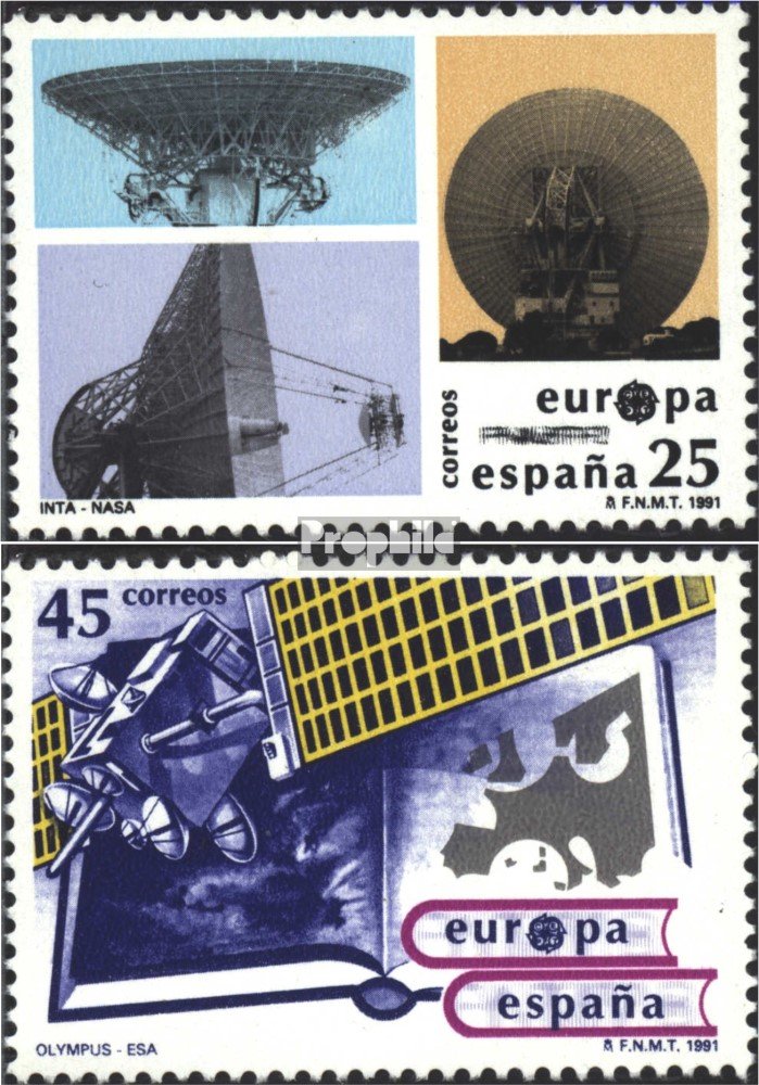 Collection Timbres Espagne 1991 - Série Complète 2980-2982 Jeux | Sports Nautiques, Philatélie, Édition Neuf