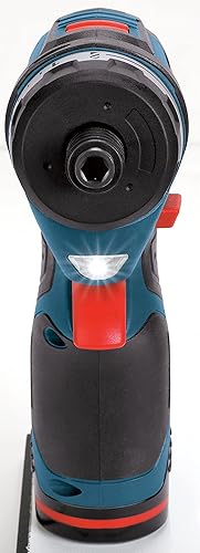 Miniatura 4 de Bosch PS21-2A Kit de controlador de bolsillo de 2 velocidades máximo de 12 V con 2 baterías, cargador y estuche y juego de 40 unidades de sistema de