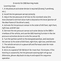 Vista 4 de Tpms Sensor Tire Pressure Monitor System Sensor, for Opel Adam Ampera for Astra J Cascada for Corsa E Insignia A Zafira, Sensor Car Tpms