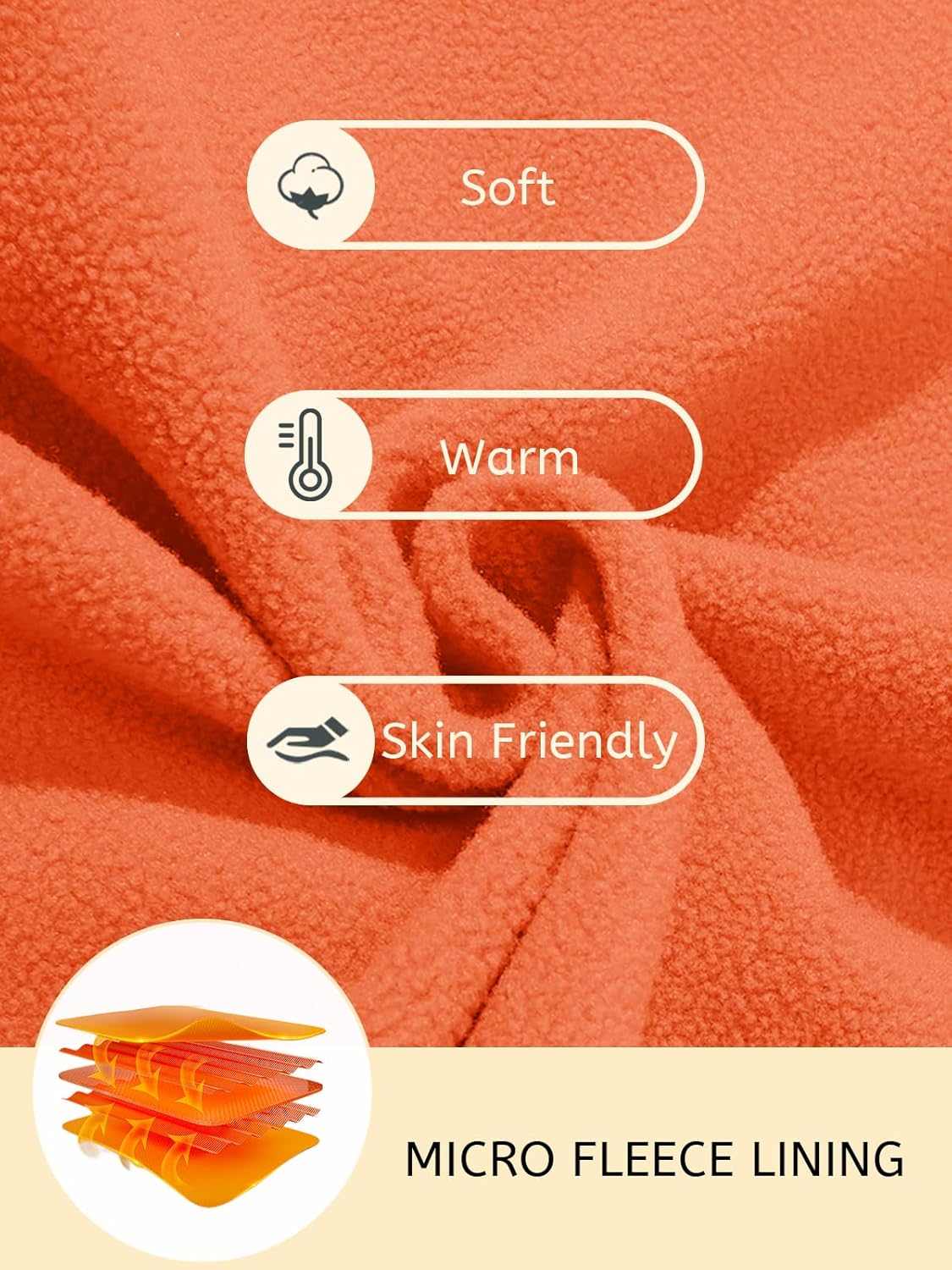 MAGCOMSEN Men's Active Hoodies Fleece Lined Sweatshirts Casual Athletic Workout Pullover With Kangaroo Pocket - Image 6