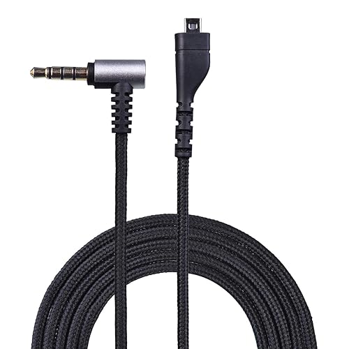 KeyEntre Cable de audio de repuesto para SteelSeries Arctis 3, Arctis Pro, Arctis 5, Arctis 7, Arctis Pro Gaming Headset 6.6 ft6.5 pies (hombre a