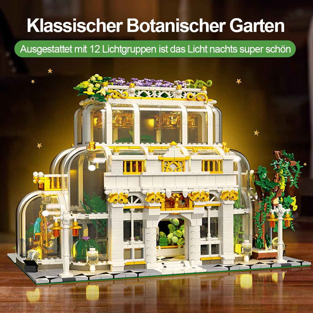 Luxuriöses Palast Haus Klemmbausteine,Palast Baroc Produktbild-Vorschau 4