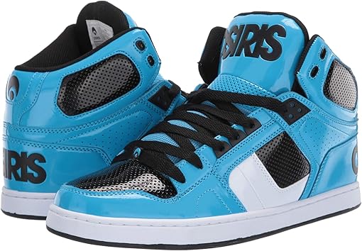 osiris shoes blue and white