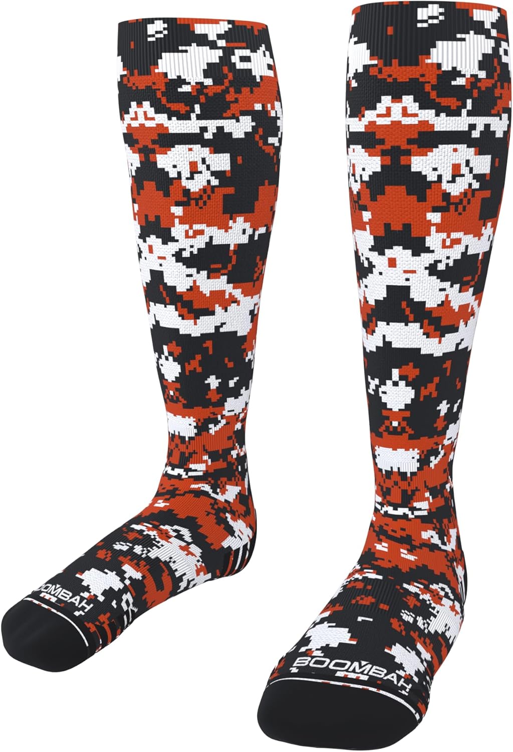 Boombah Digital Camo Baseball Fastpitch Softball Socks Over the Calf Below the Knee Youth & Adult Sizes Team Colors