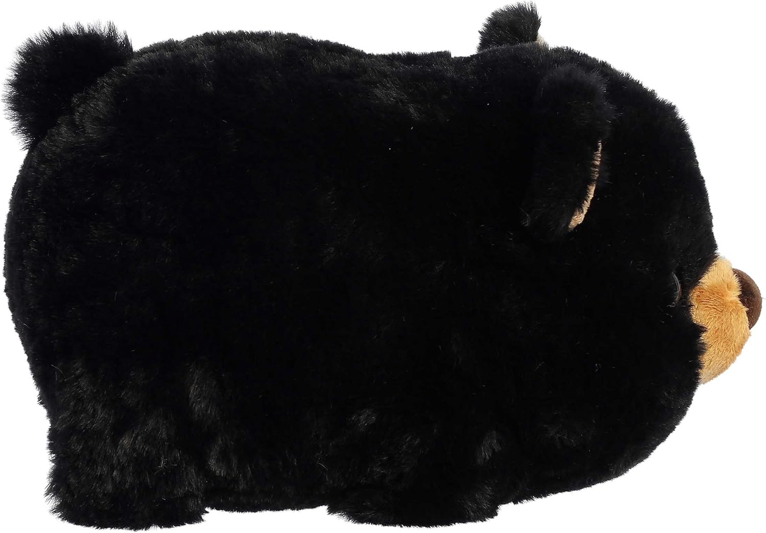 Aurora® Adorable Spudsters™ Briar Bear Stuffed Animal - Round Shape Makes for Comforting Cuddles - Perfect for Kids All Ages and Animal Loving Adults - Black 10.5 Inches