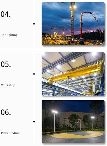 Sxhlseller LED Explosion Proof Light High Brightness 5500lm 50W for Factory Lighting IP66 Marb [Energy Class A]