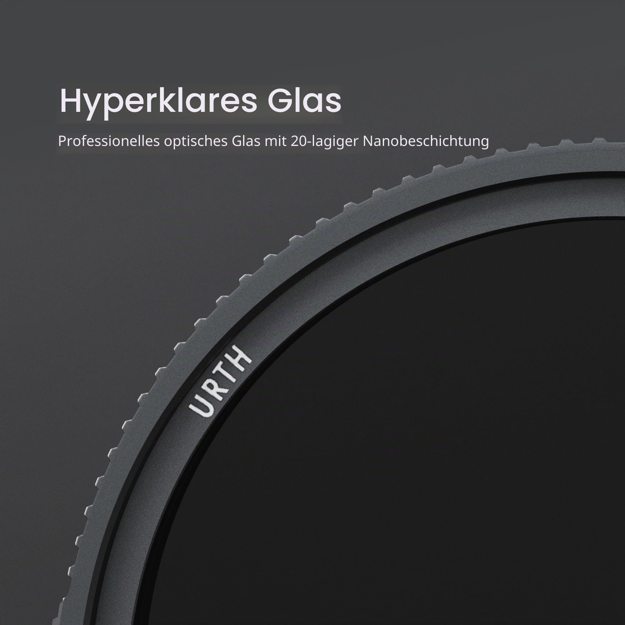 Urth 72 mm Zirkularer Polfilter (polarizationsfilter) CPL Filter (Plus) – ultraschlanker, 30-lagiger nanobeschichteter Kamera-Objektivfilter
