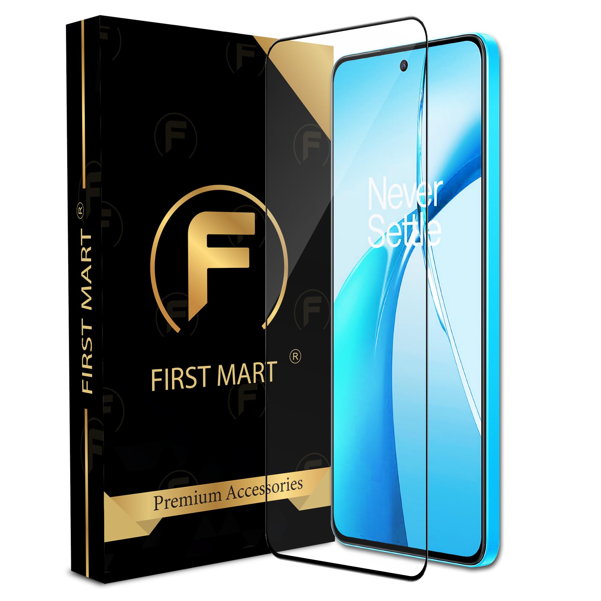 FIRST MART Tempered Glass for OnePlus Nord CE 4 Lite 5G / Nord CE4 Lite with Edge to Edge Full Screen Coverage and Easy Installation Kit, Pack of 1 (B0D7HYWM8D) Amazon Price History, Amazon Price Tracker