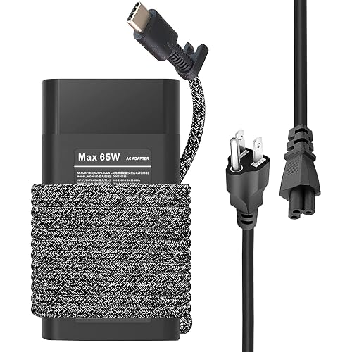 65W USB C Laptop Charger for HP Elite Book Laptop