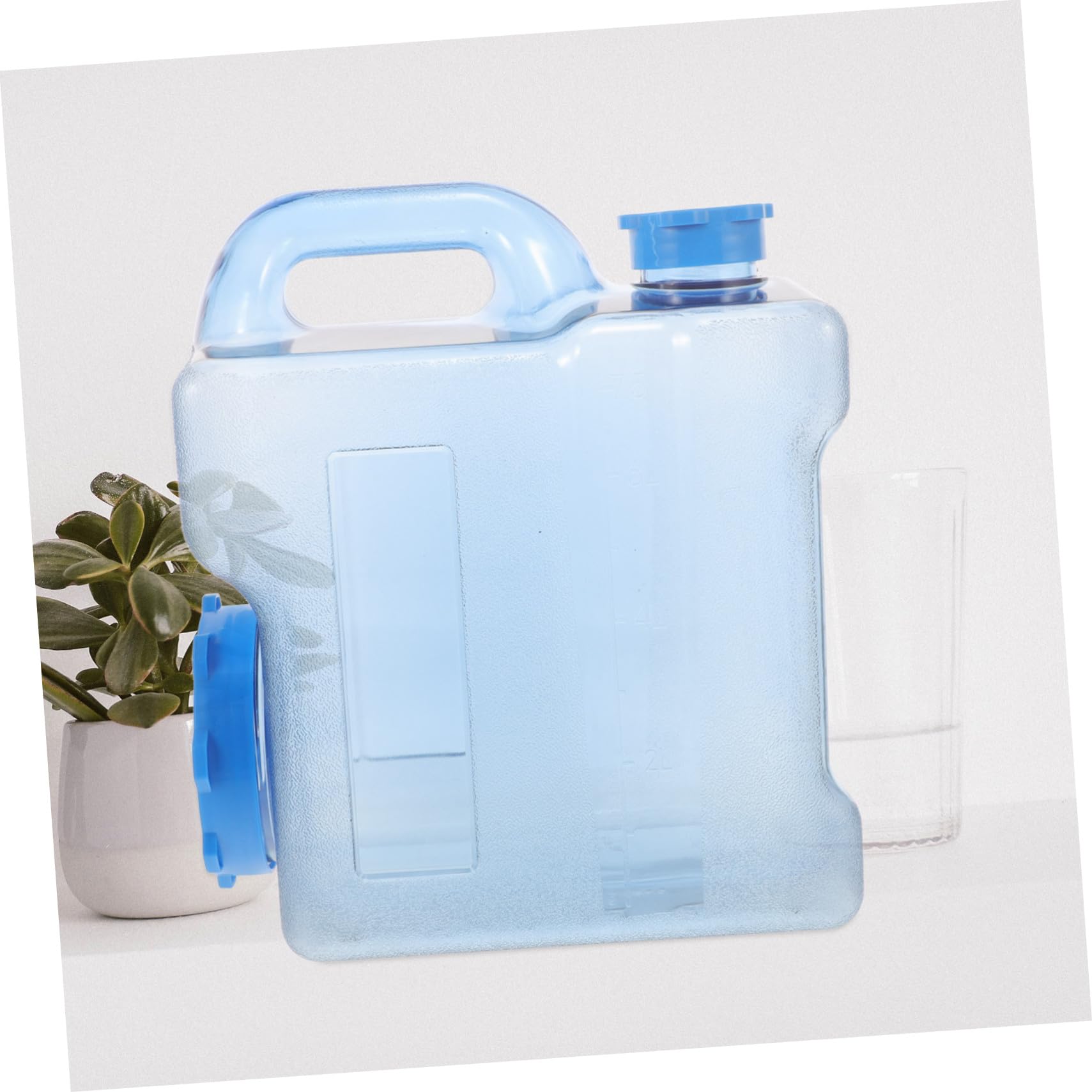 Tanica Acqua con Rubinetto Portatile per Campeggio Contenitore Resistente con Manico Ergonomico per Escursionismo e attività Outdoor