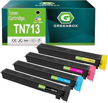 GREENBOX TN713 Toner Cartridges A9K8130 A9K8230 A9K8330 A9K8430 4 Pack