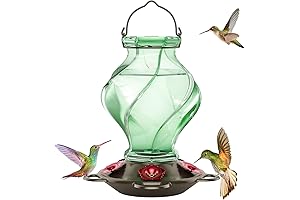 Auslar Hummingbird Feeder: Spiral Delight for Bird Enthusiasts