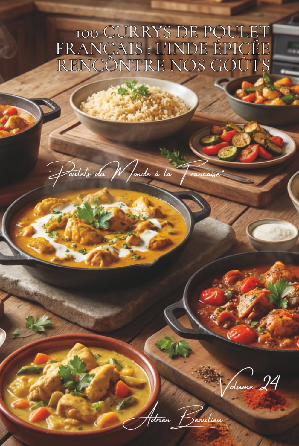 100 currys de poulet français : l'Inde épicée rencontre nos goûts: Épices dosées, lait de coco, la chaleur indienne apprivoisée (SÉRIE POULET (35 ... "Poulets du Monde à la Française" (8 livres))