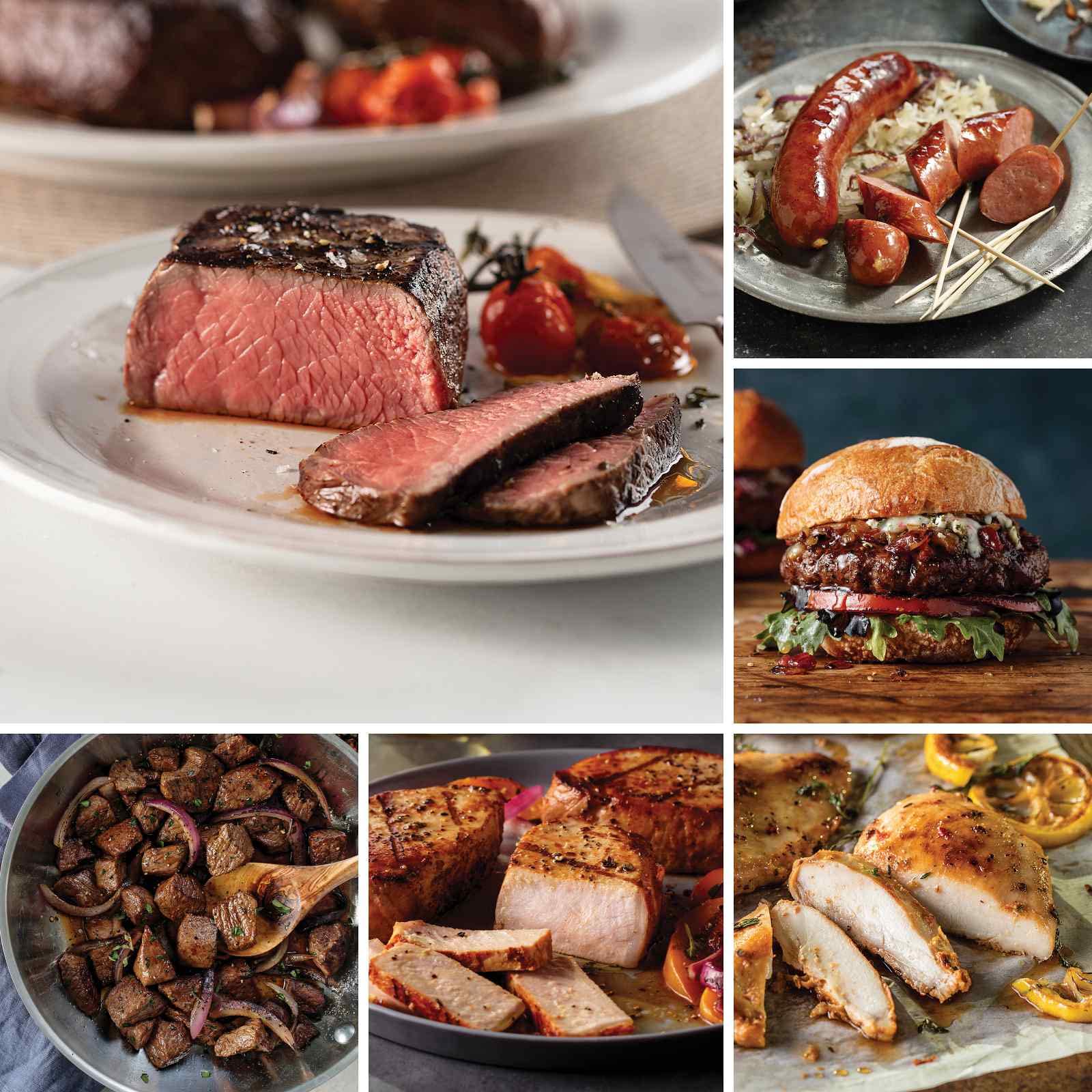 Buy Omaha Steaks Perfect Portion Gift Set (Butcher's Cut Top Sirloins