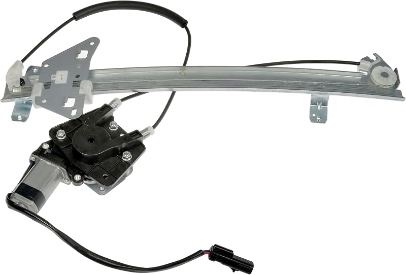 Regulador e motor do vidro elétrico dianteiro direito Dorman 741-648 para Dodge Dakota e Durango