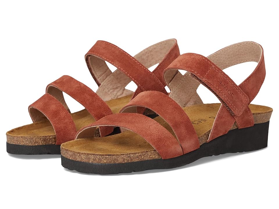 Naot Kayla Women's Sandals Spice Suede : EU 40 (US Women's 9-9.5) M, Leather/Suede