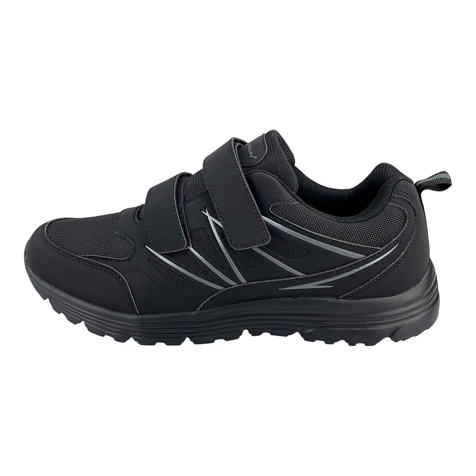 Dvina Herren Sportschuhe Turnschuhe Übergröße Sneaker Laufschuhe Klettverschluss 47-49