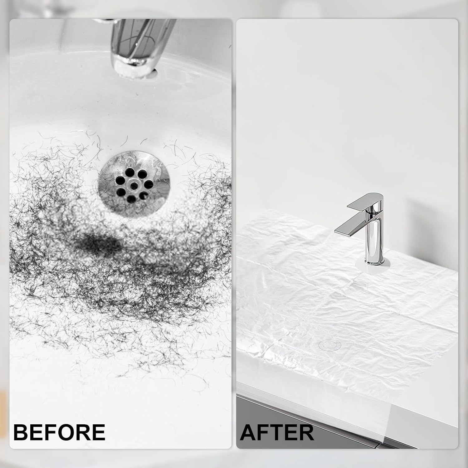 Beard Hair Catcher for Sink for Shaving & Trimming image 3